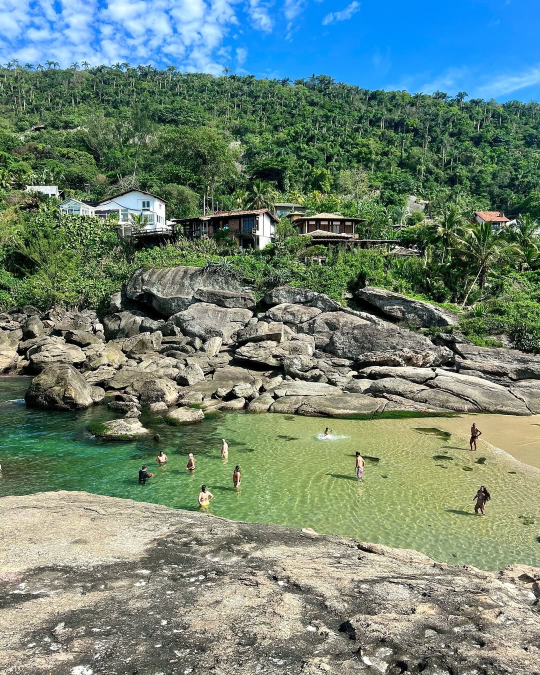 Secret beach close to Rio